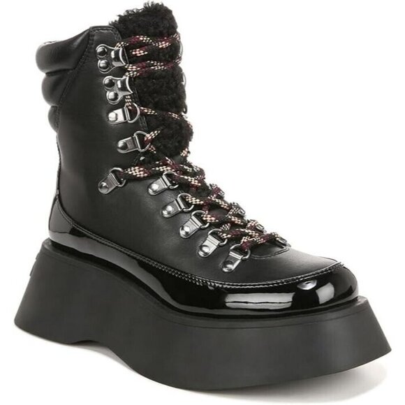 Circus NY by Sam Edelman Women's Gail Combat Boot, Black Size: 9.5 NIB - Picture 7 of 7